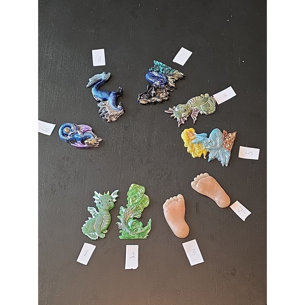 Handmade Resin Refrigerator Magnets Price Is For One